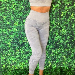 BRAND NEW Grey Camo Workout Leggings